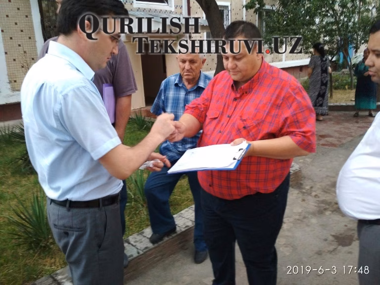 shajxon toxur tumani dom 186 qurilish tekshiruvi курилиш текшируви  программы
