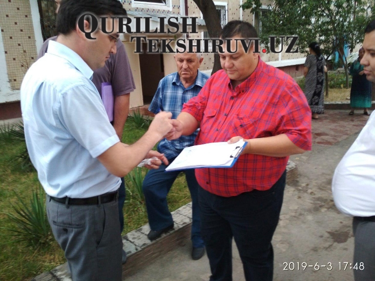 shajxon toxur tumani dom 186 qurilish tekshiruvi курилиш текшируви  программы