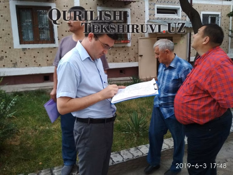 shajxon toxur tumani dom 189 псп qurilish tekshiruvi курилиш текшируви 